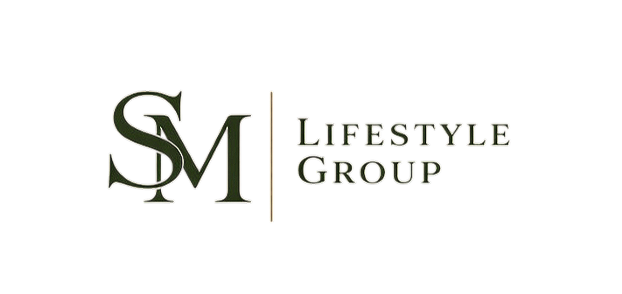 Logo for Lifestyle Group featuring a stylized 'S' and 'M' initials with 'LIFESTYLE GROUP' text beside them.