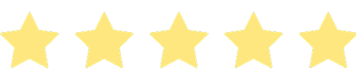 Six yellow stars on a black background