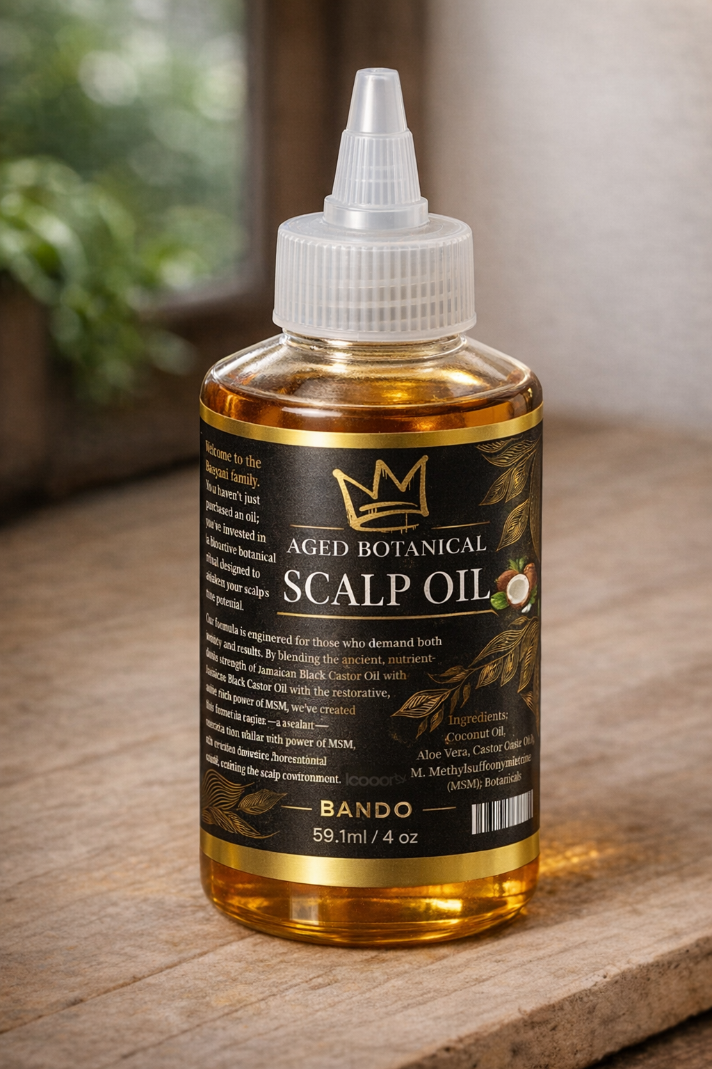 Baeyani's Aged Botanical Scalp Oil for Natural Hair
