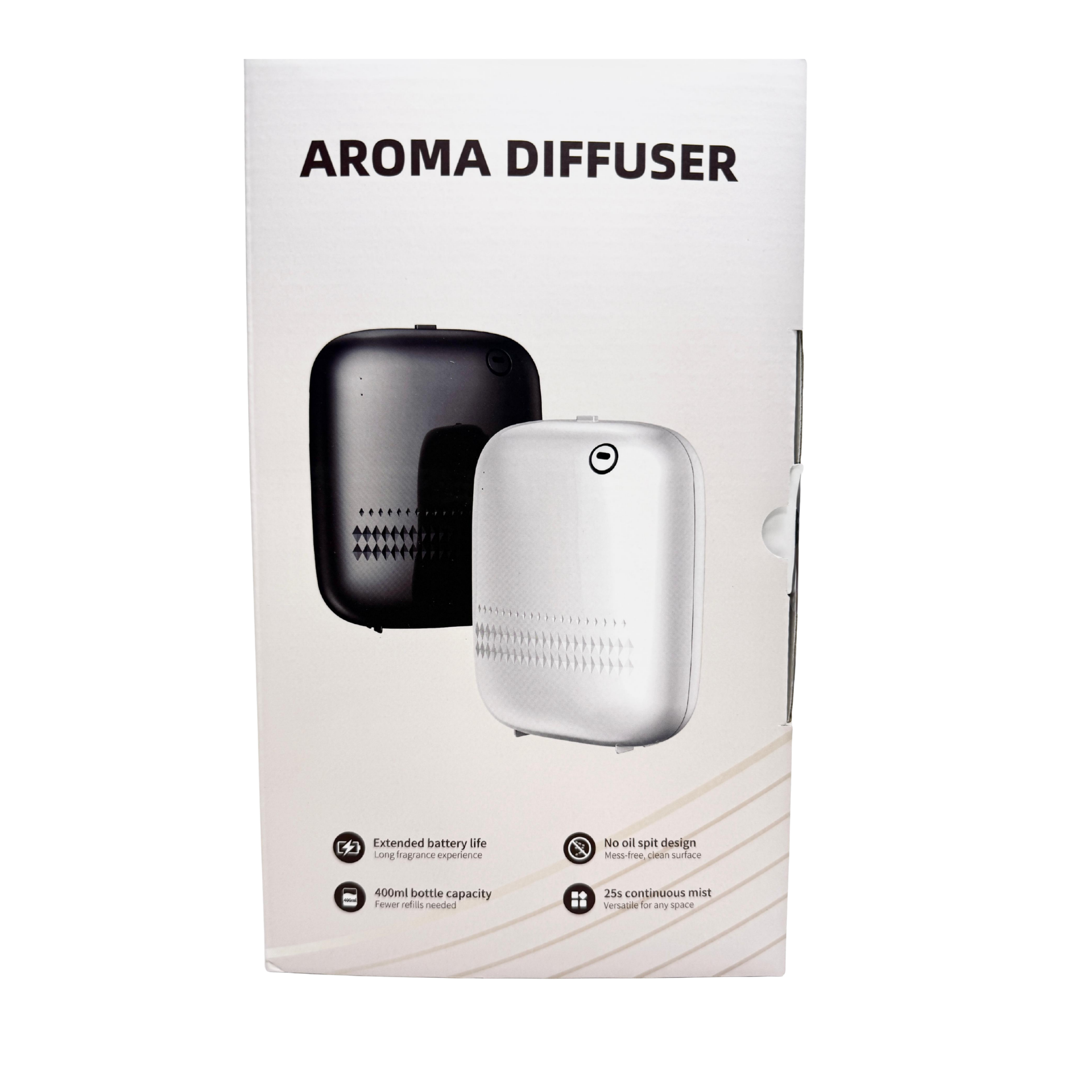 Aroma Wall Mount Bluetooth Diffuser (White)