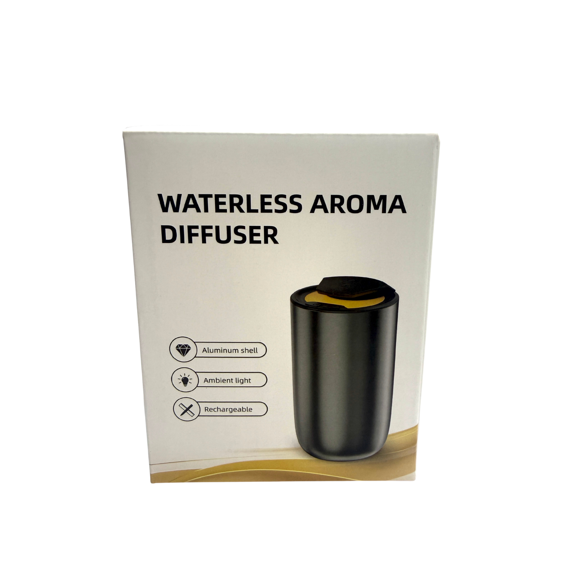 Waterless Aroma Diffuser with Cold Air Diffusion (Vibration and movement Sensor) For Cars