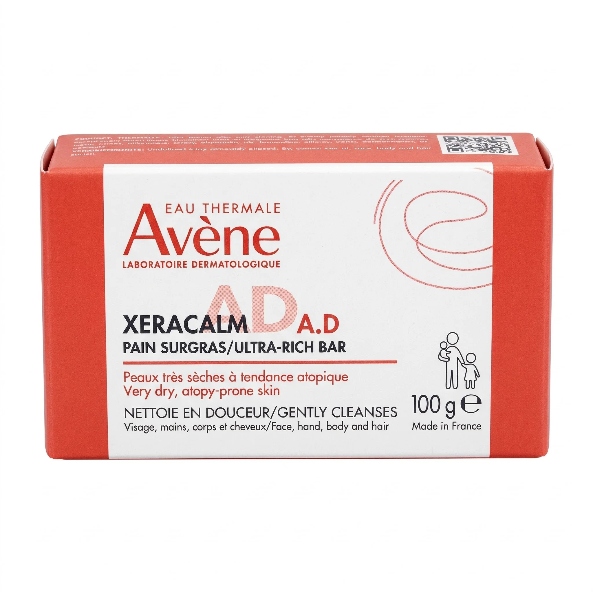 Avène XeraCalm A.D Ultra-Rich Cleansing Bar – 100g