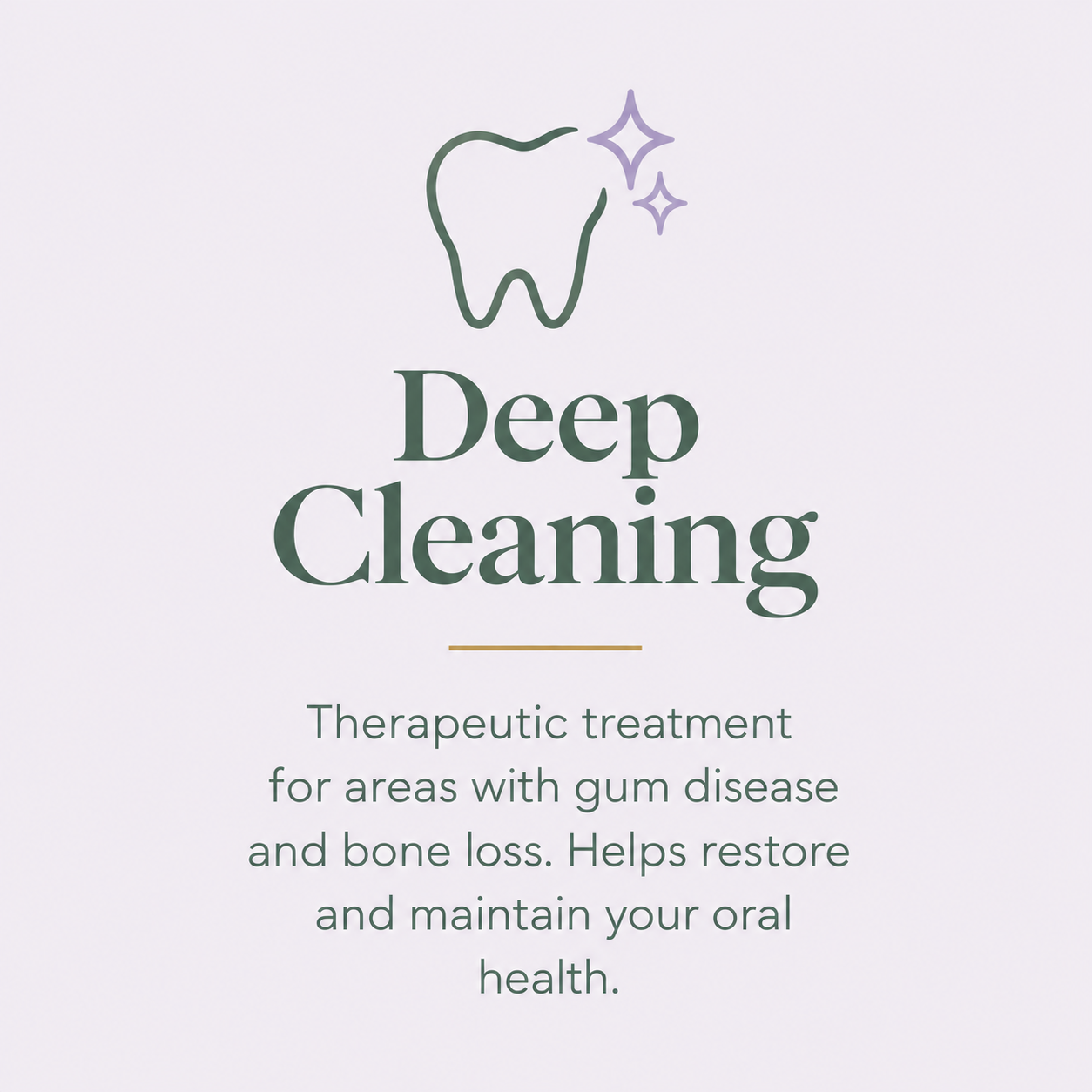 Deep Cleanings starting at $99