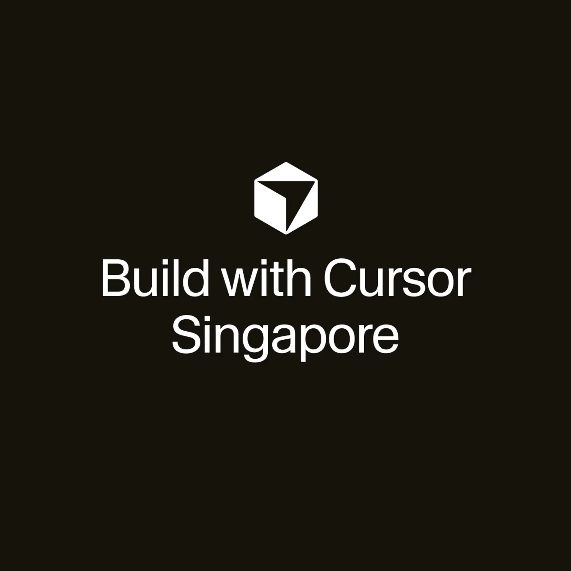 Build with Cursor Singapore