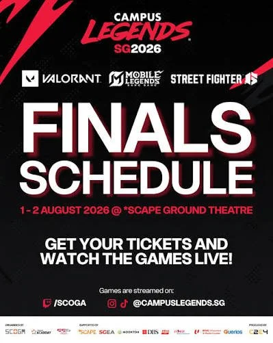 Indie Game Developer Showcase @ Campus Legends 2026 Finals