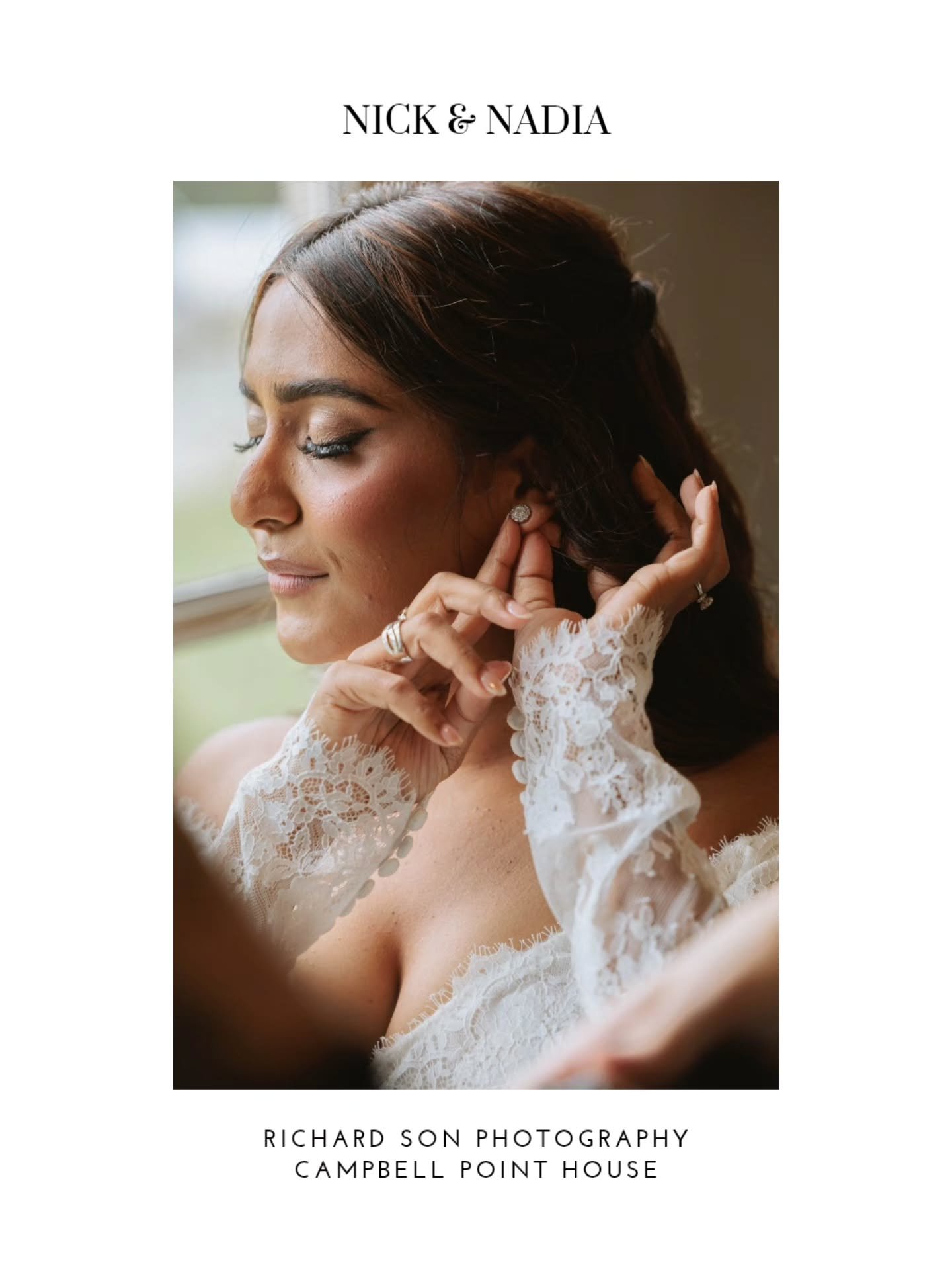 Nadia getting ready before her big moment. 

@campbellpointhouse - wedding venue 
@maddinicholls_makeup - bride makeup artist 
@md.makeupartist - brides maids makeup artist 
@theeventquarter_ - signage and decor 

@vaznadia 
@nickgati
