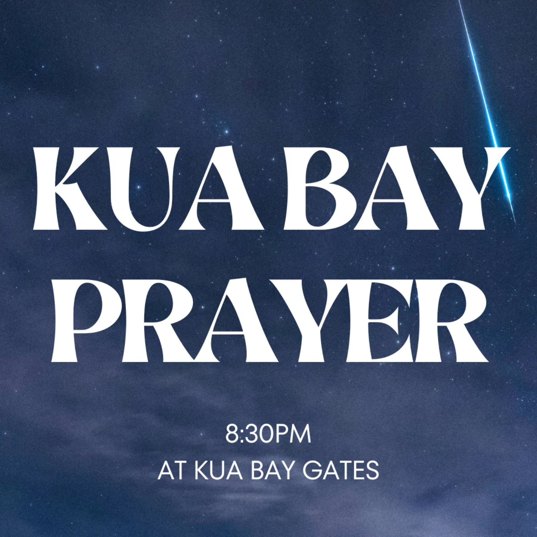 KUA BAY PRAYER 