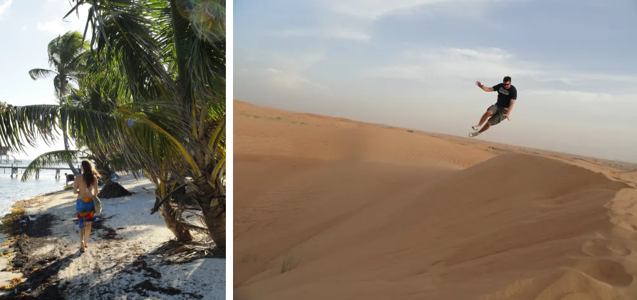 A goddess and a goof