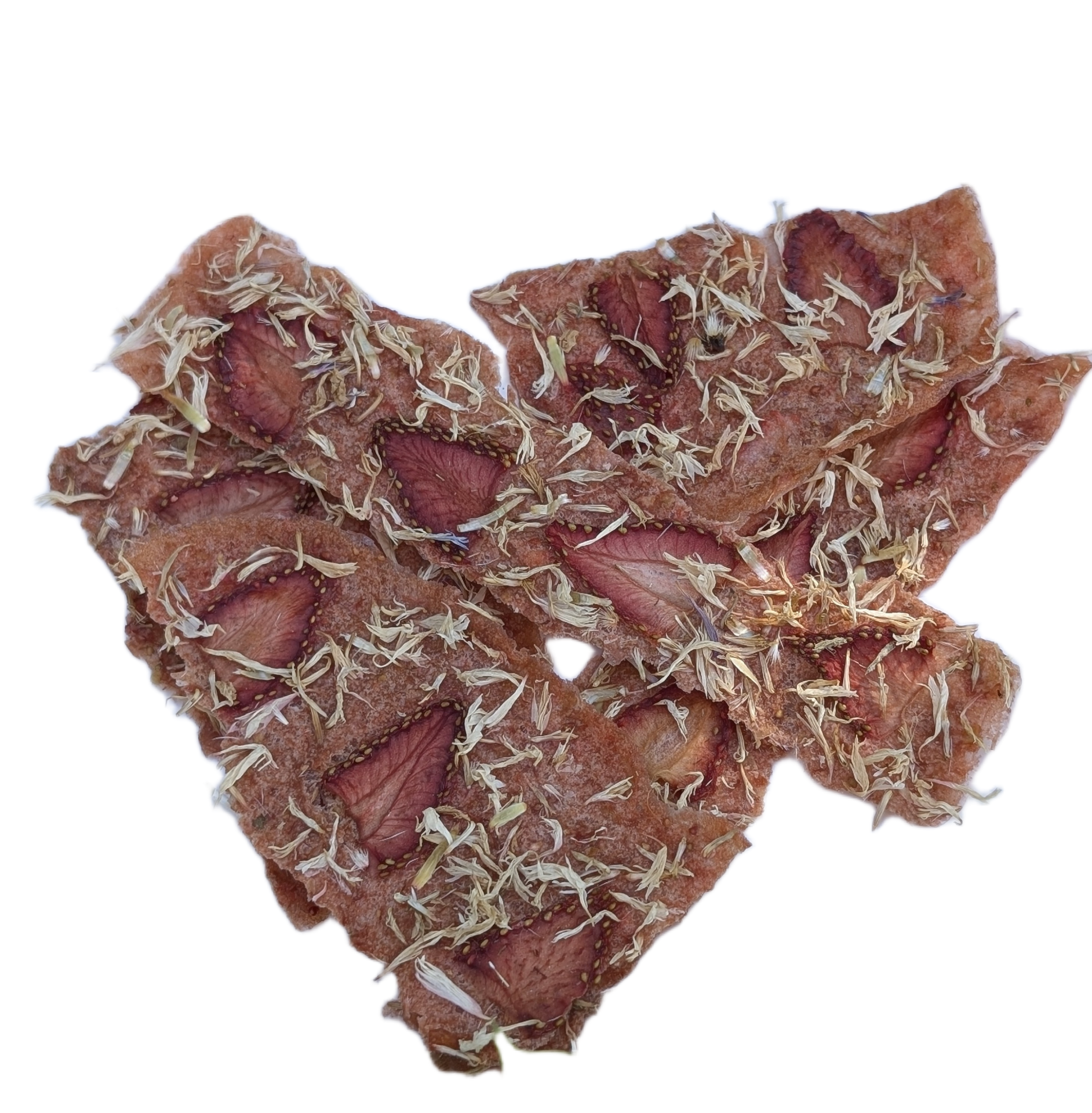 Strawberry and apple fruit bark for guinea pigs and rabbits