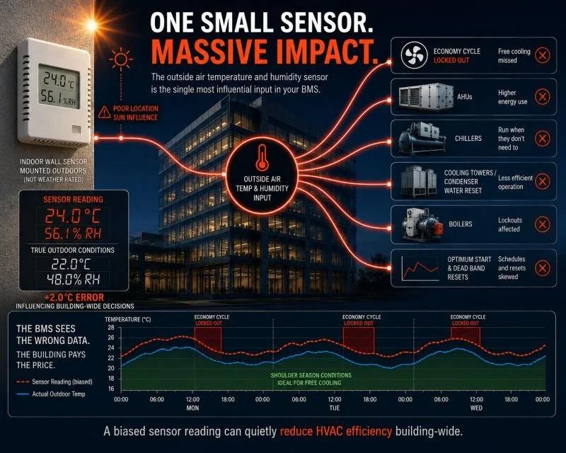 The outside ambient sensor