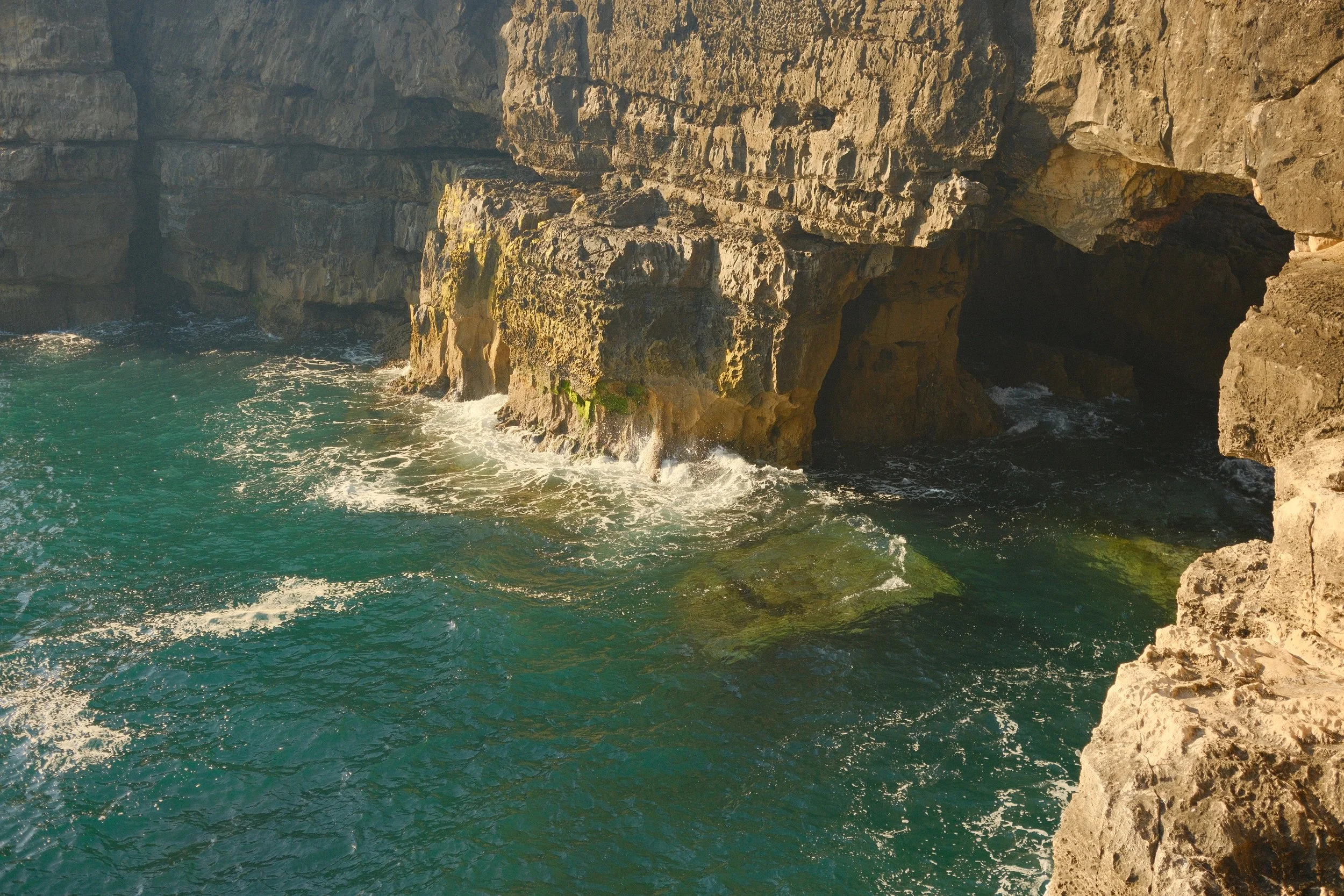 Entrance to Boca do Inferno, Cascais, Portugal