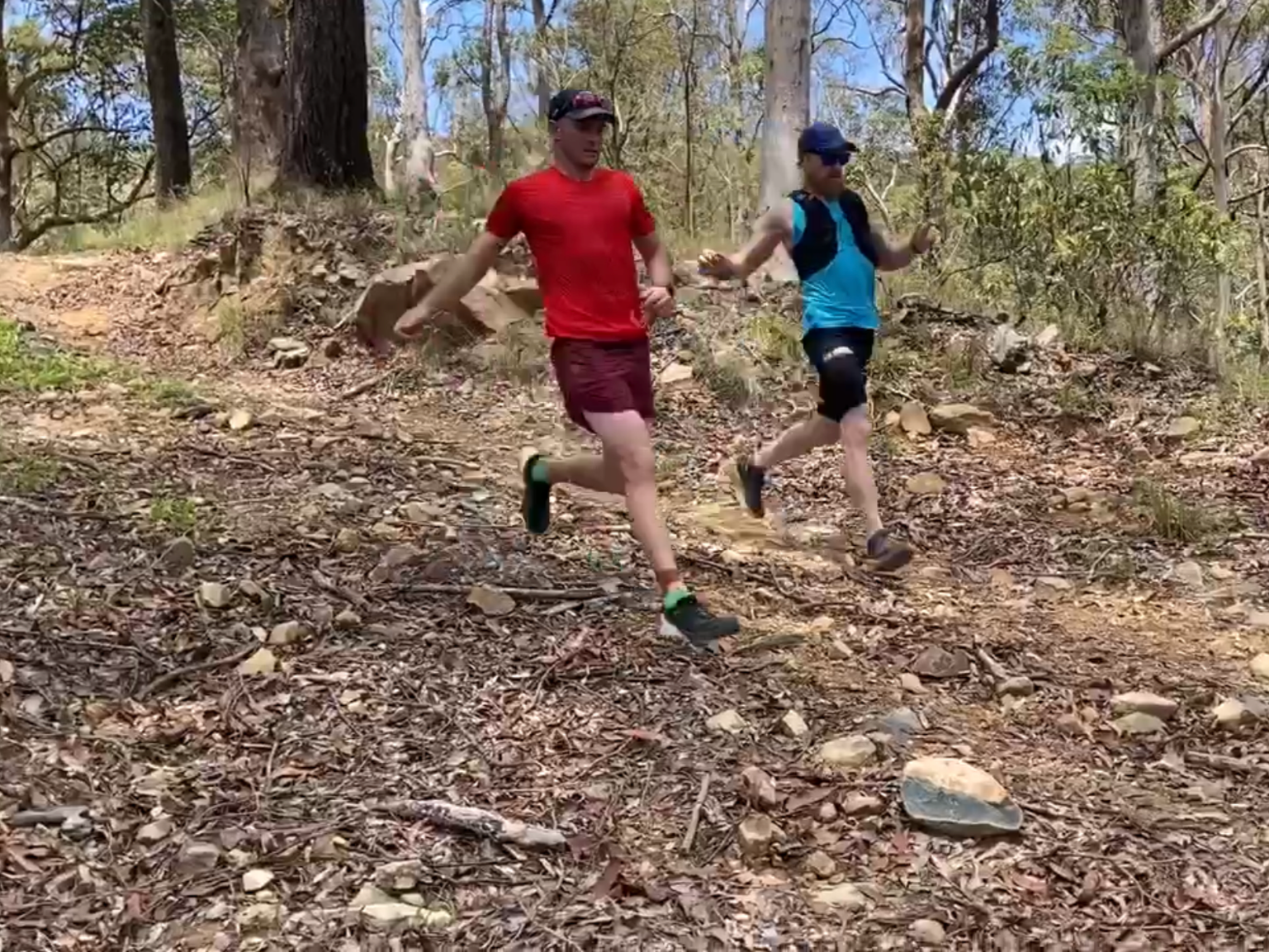 Trail running technique workshop Gold Coast Dave Coombs