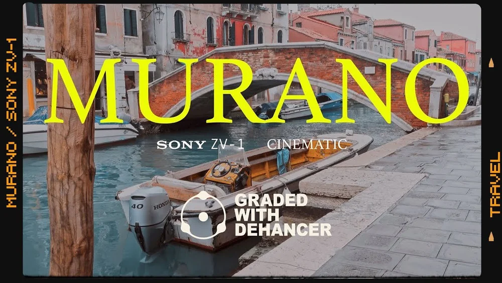 Dehancer review image linked to YouTube video