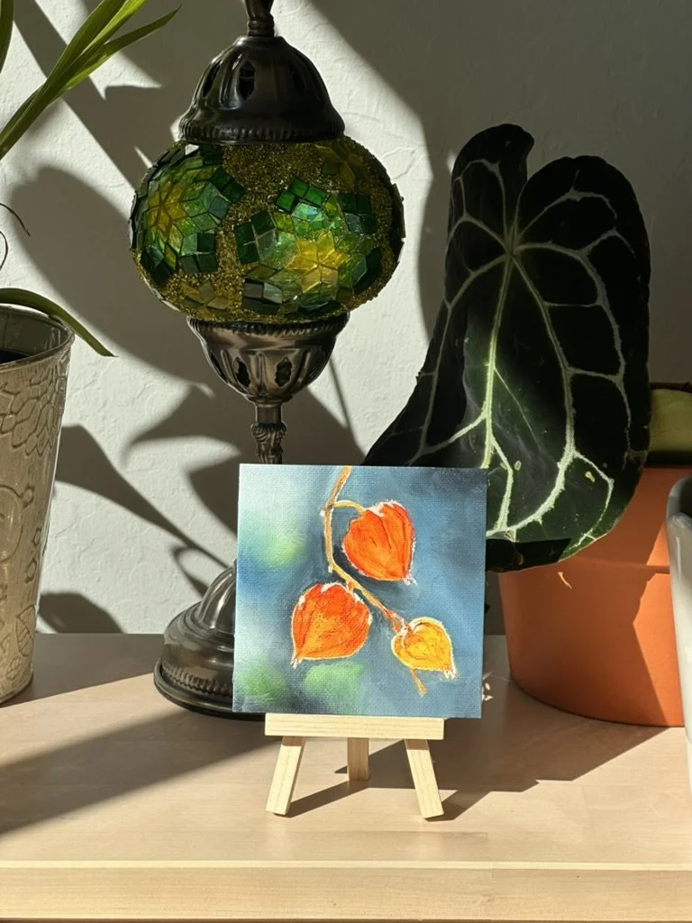 Chinese Lanterns - 4x4 inch Original