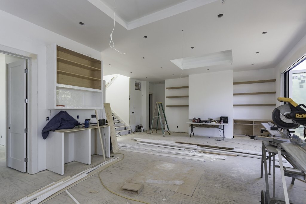 Basement Renovations Dricon Contracting In Process