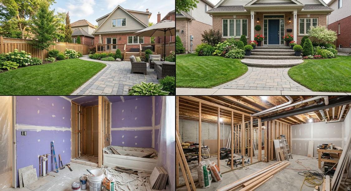 Exterior Interlock and Interior Renovations