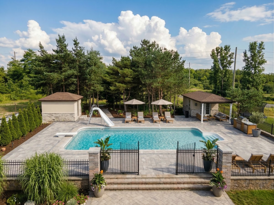 Pool deck and interlock southern ontario