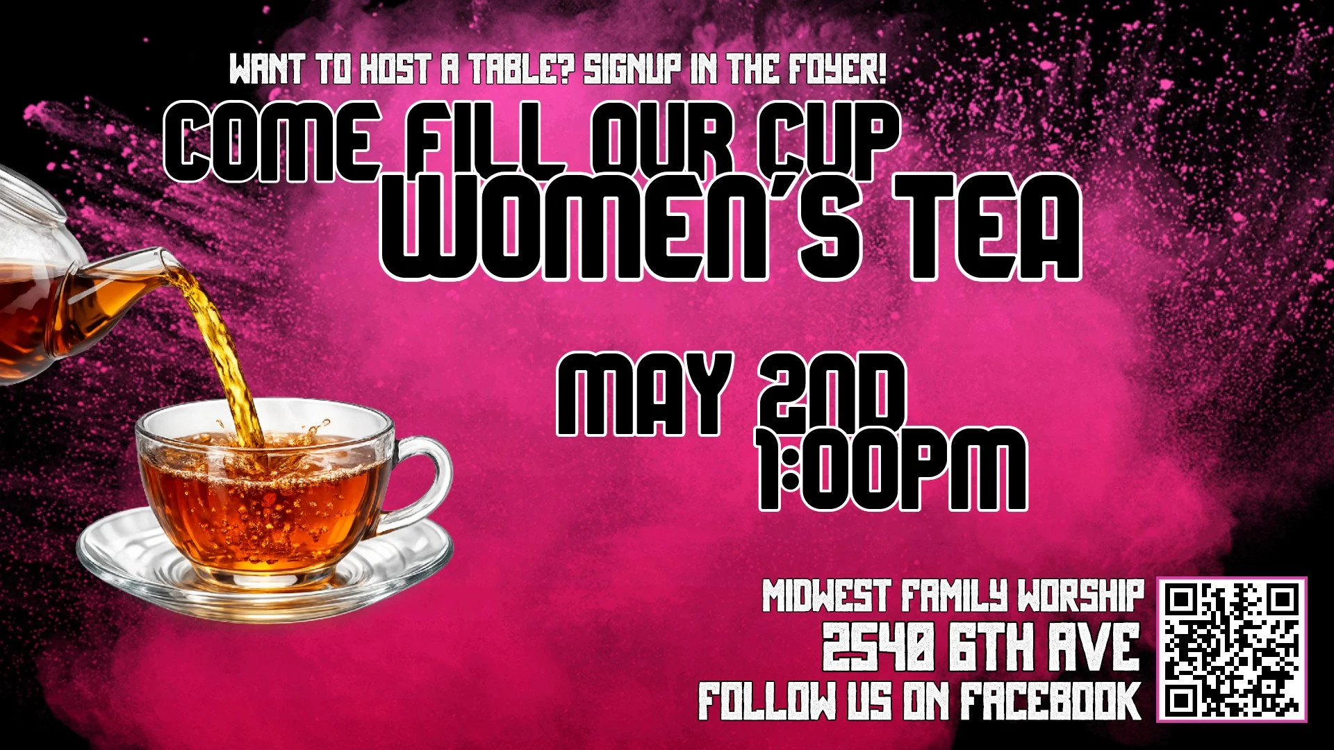 Come Fill Our Cup: Women's Tea