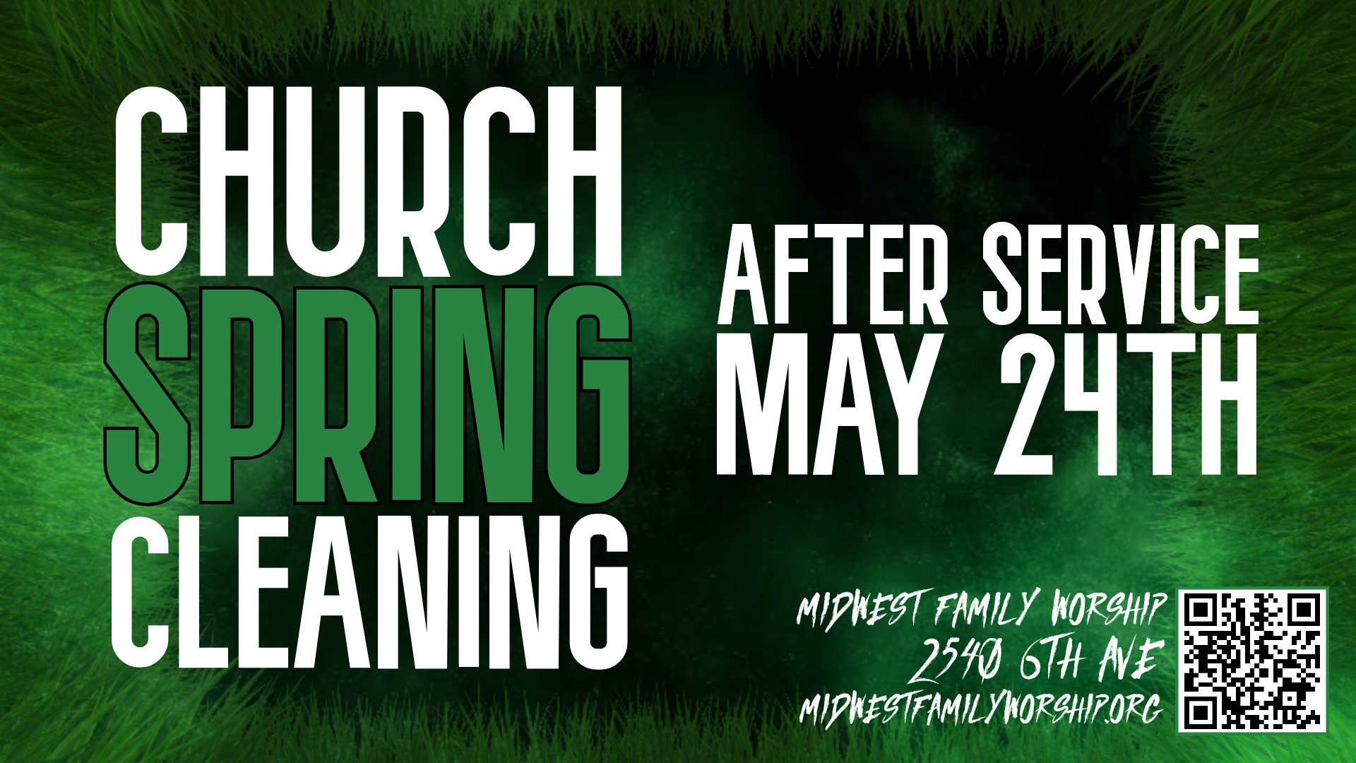Church Spring Cleaning