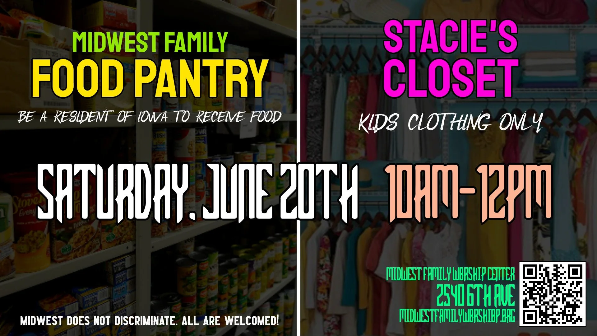Stacie's Closet | Food Pantry