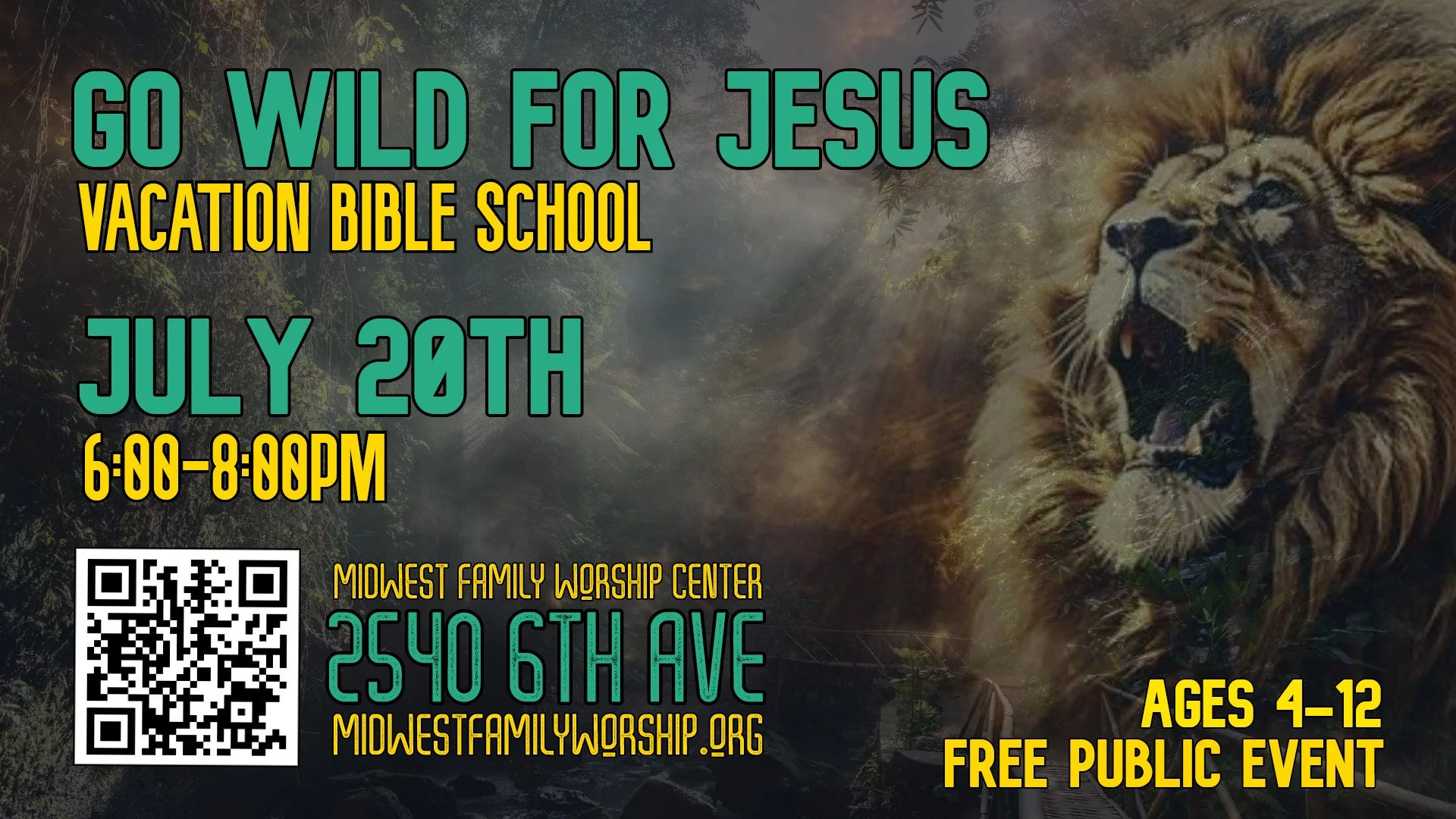 Go Wild for Jesus: VBS 26'