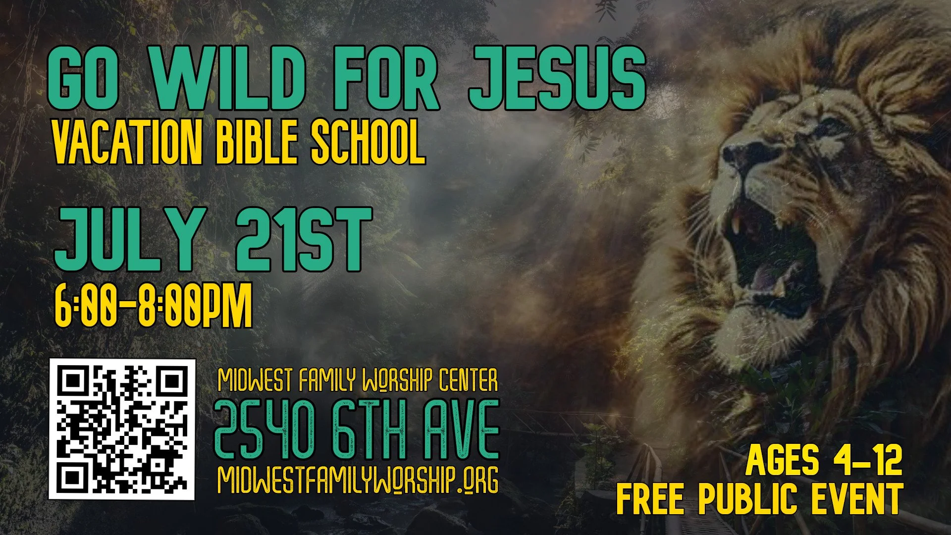 Go Wild for Jesus: VBS 26’