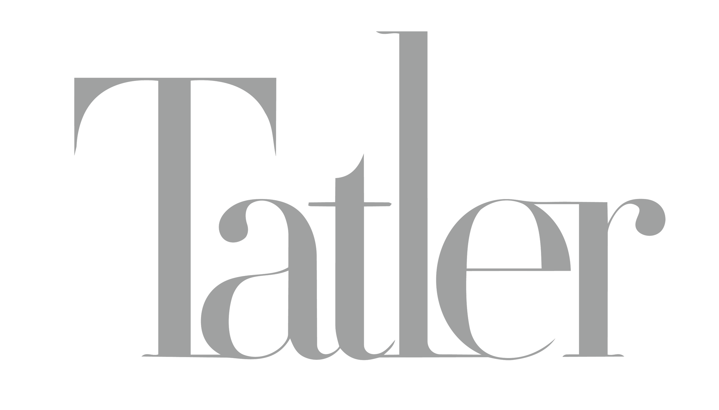 Bold gray text on a black background reads "Tater" in a stylized font.