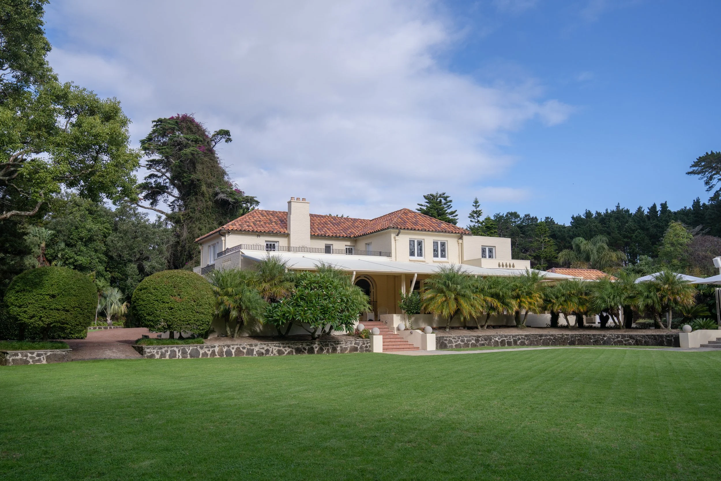 The Terrace & Back of Estate