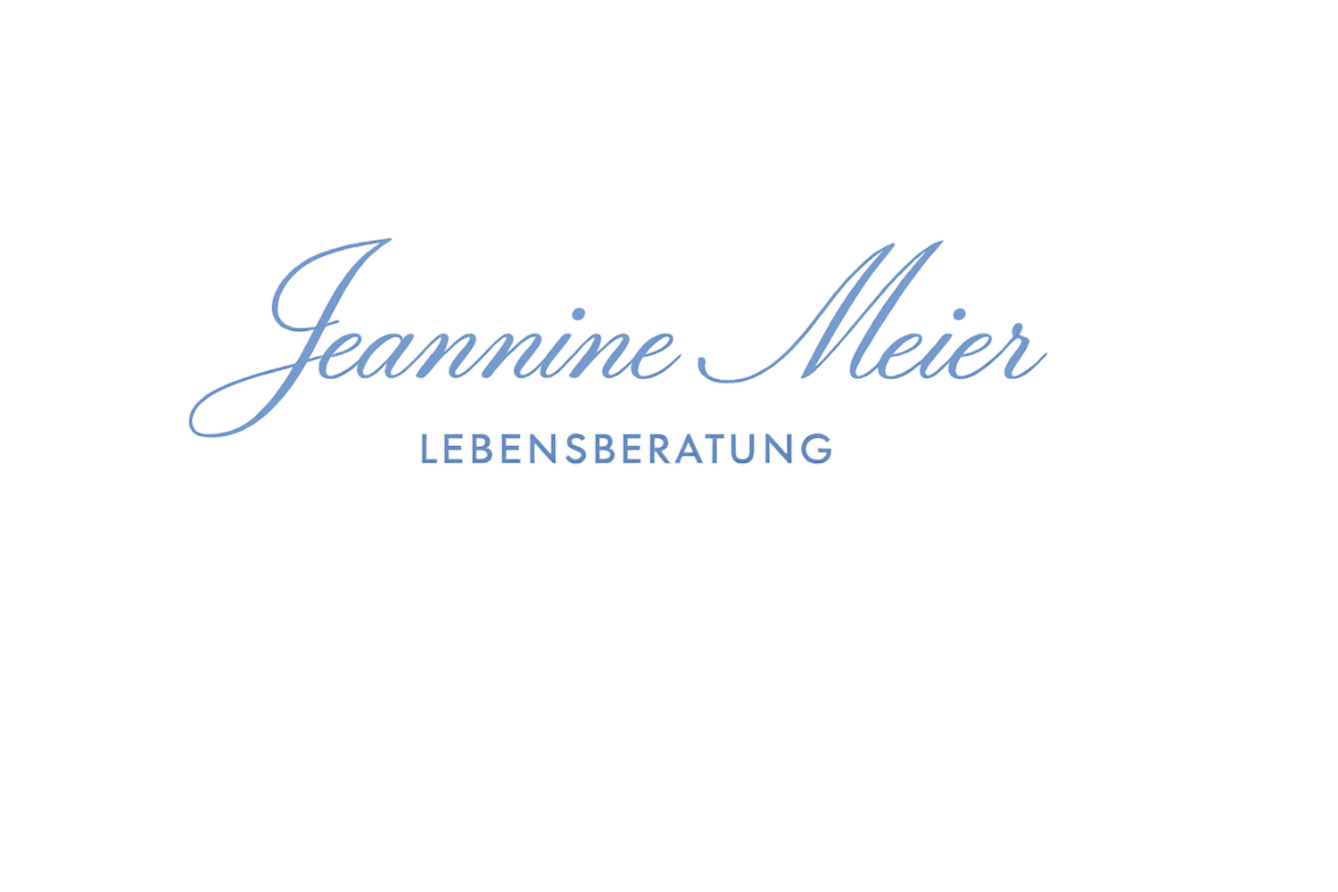 Logo Jeannine Meier Online Beratung