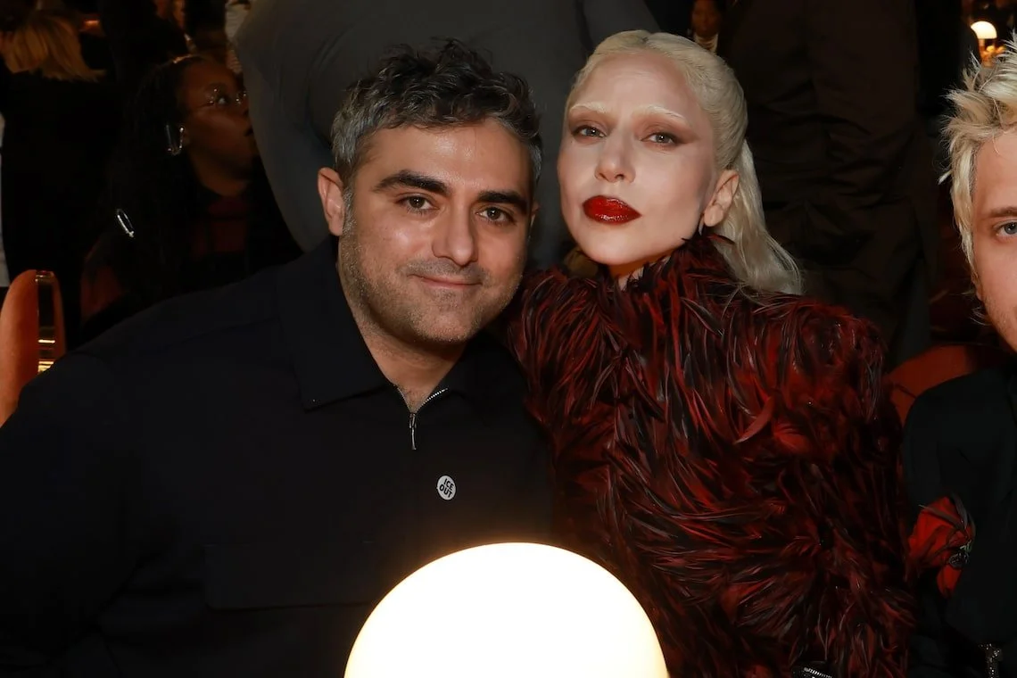 Michael Polansky and Lady Gaga
