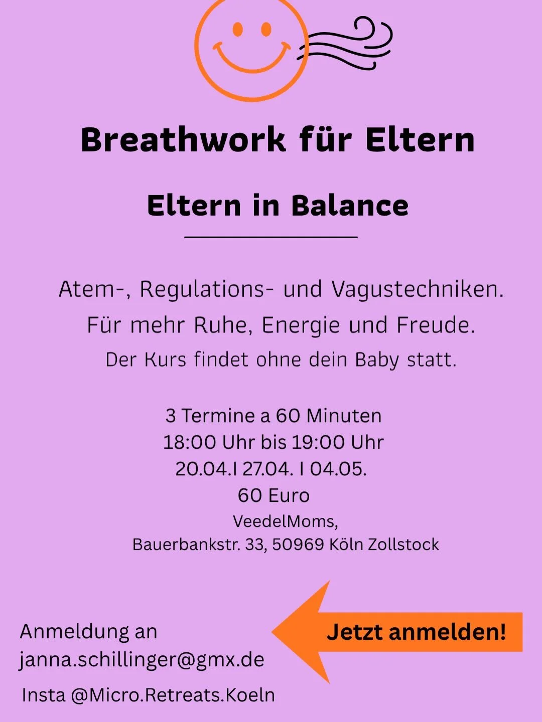 Neu bei VeedelMoms ✨

Ich m&ouml;chte euch die liebe Janna von @micro.retreats.koeln vorstellen.

Janna und ich haben uns im vergangenen Jahr kennengelernt &ndash; und ziemlich schnell gemerkt, dass wir eine &auml;hnliche Haltung teilen: Raum schaffe