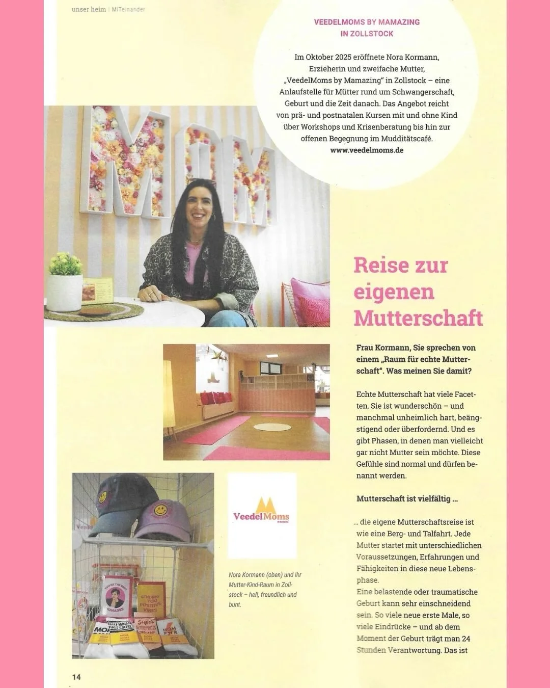 💭 Zwischen Ideal und eigenem Erleben &ndash; der Weg zur eigenen Mutterschaft

Mutterschaft ist vielf&auml;ltig, widerspr&uuml;chlich, manchmal schwer. Es gibt Phasen, in denen man sich erf&uuml;llt f&uuml;hlt &ndash; und solche, in denen man sich f