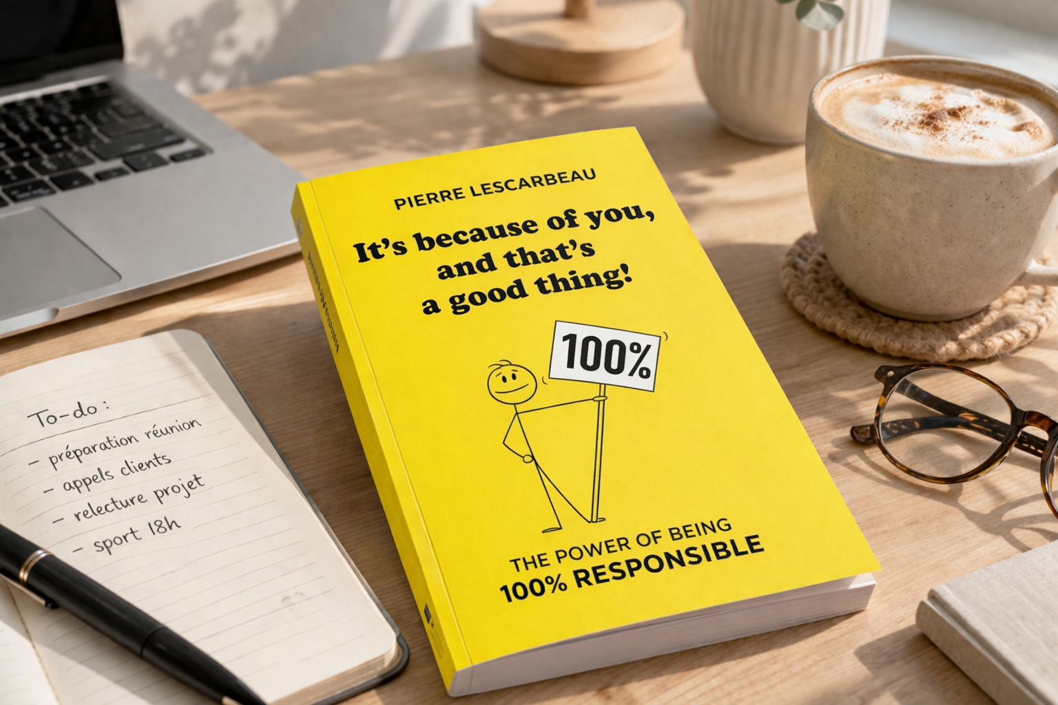 It's because of you, and that's a good thing! — Pierre Lescarbeau