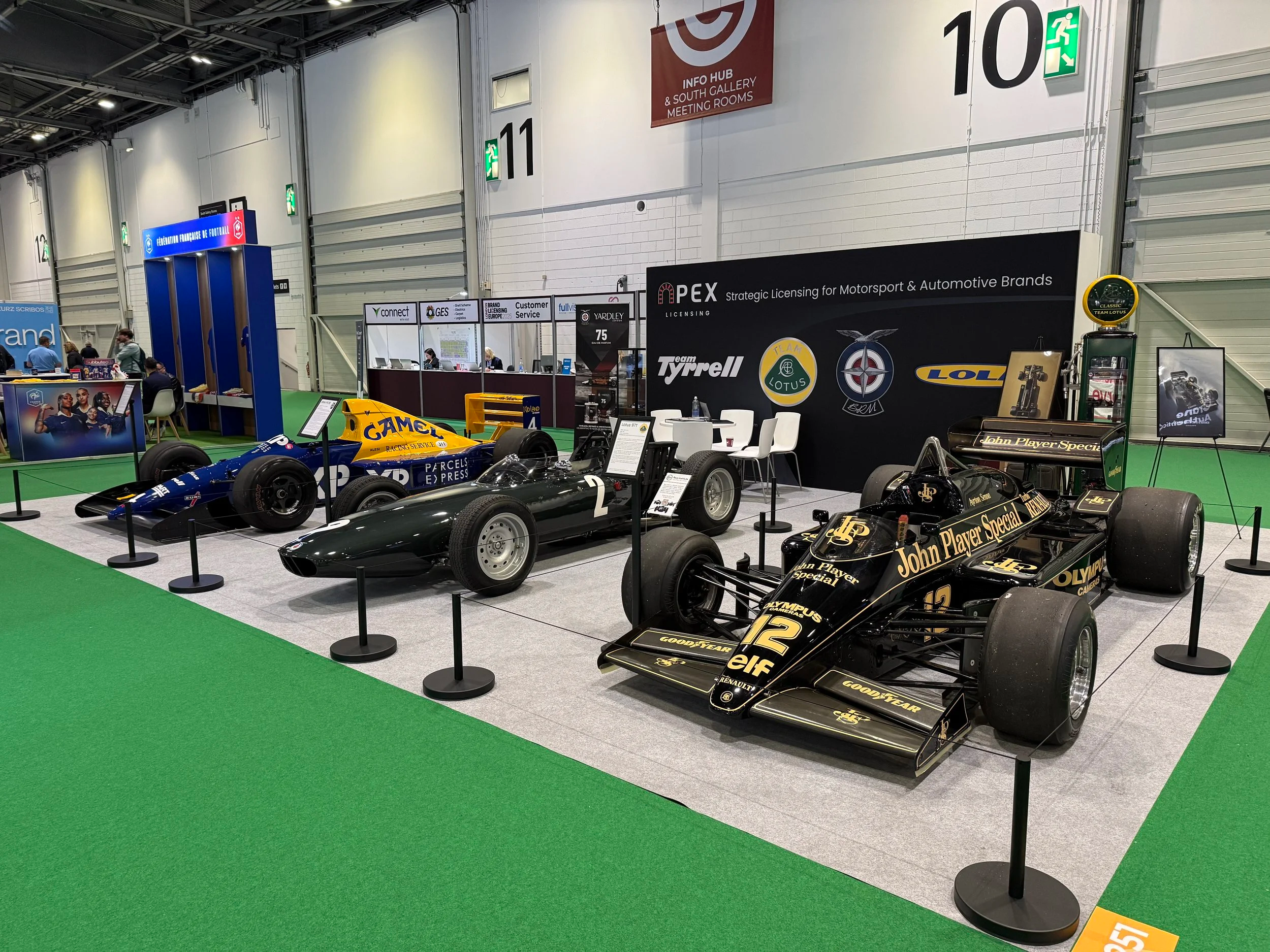 Historic Formula 1 at Brand Licensing Europe 2025