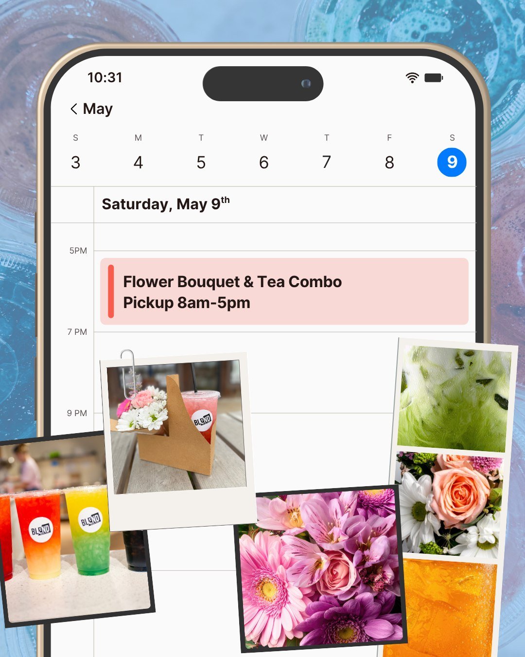 🌸 TODAY IS PICKUP DAY! 🌸

If you ordered a flower combo, today is the day to pick up! 💐☕

We are open 8am to 5pm &mdash; see you soon!
📍 Blend CB