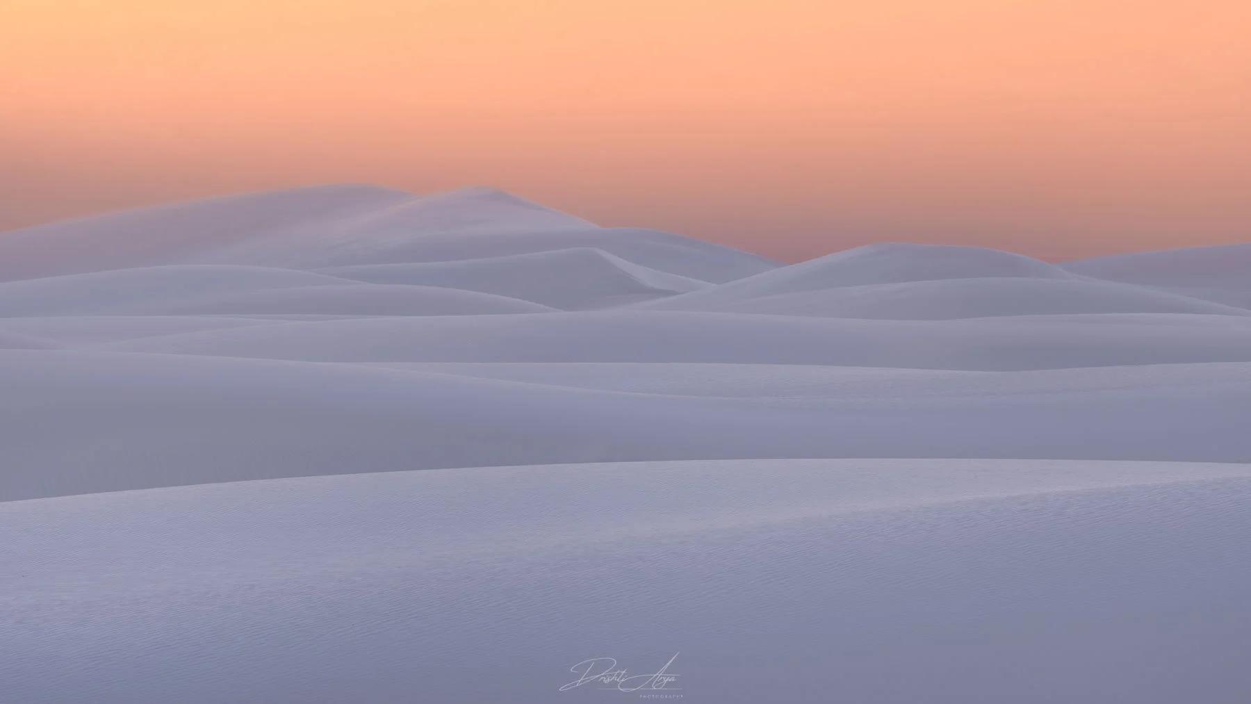 Sunset At White Sands