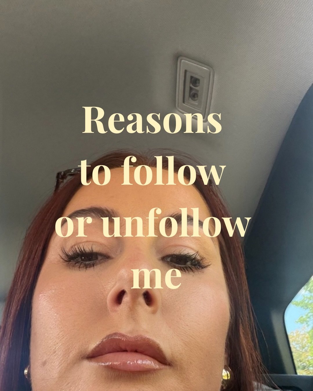 Feel free to follow or unfollow 🤪🤍