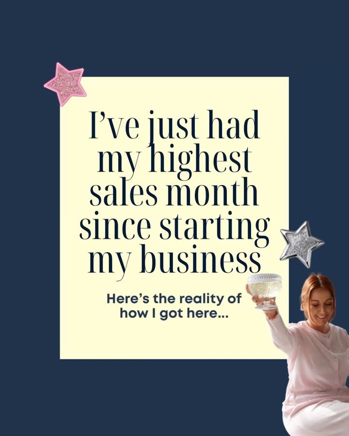 You won&rsquo;t just get the &lsquo;good bits&rsquo; around here girls 💅🏽

It&rsquo;s been a bumpy road with a lotta lessons but things are finally starting to pay off 🤍

Save as your reminder for the next time your doubting where your business is