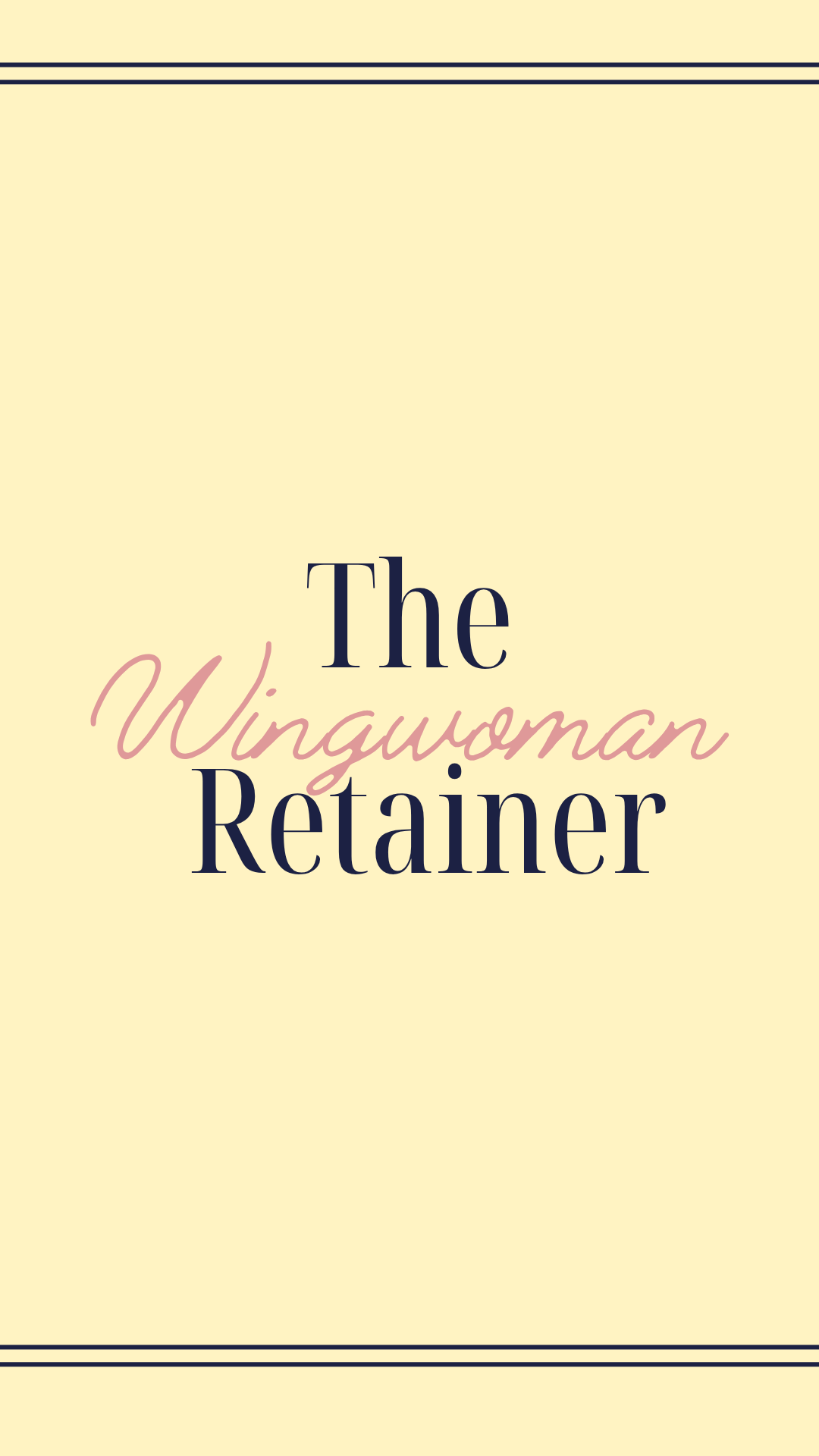 The Ops Wingwoman 6 Month Retainer