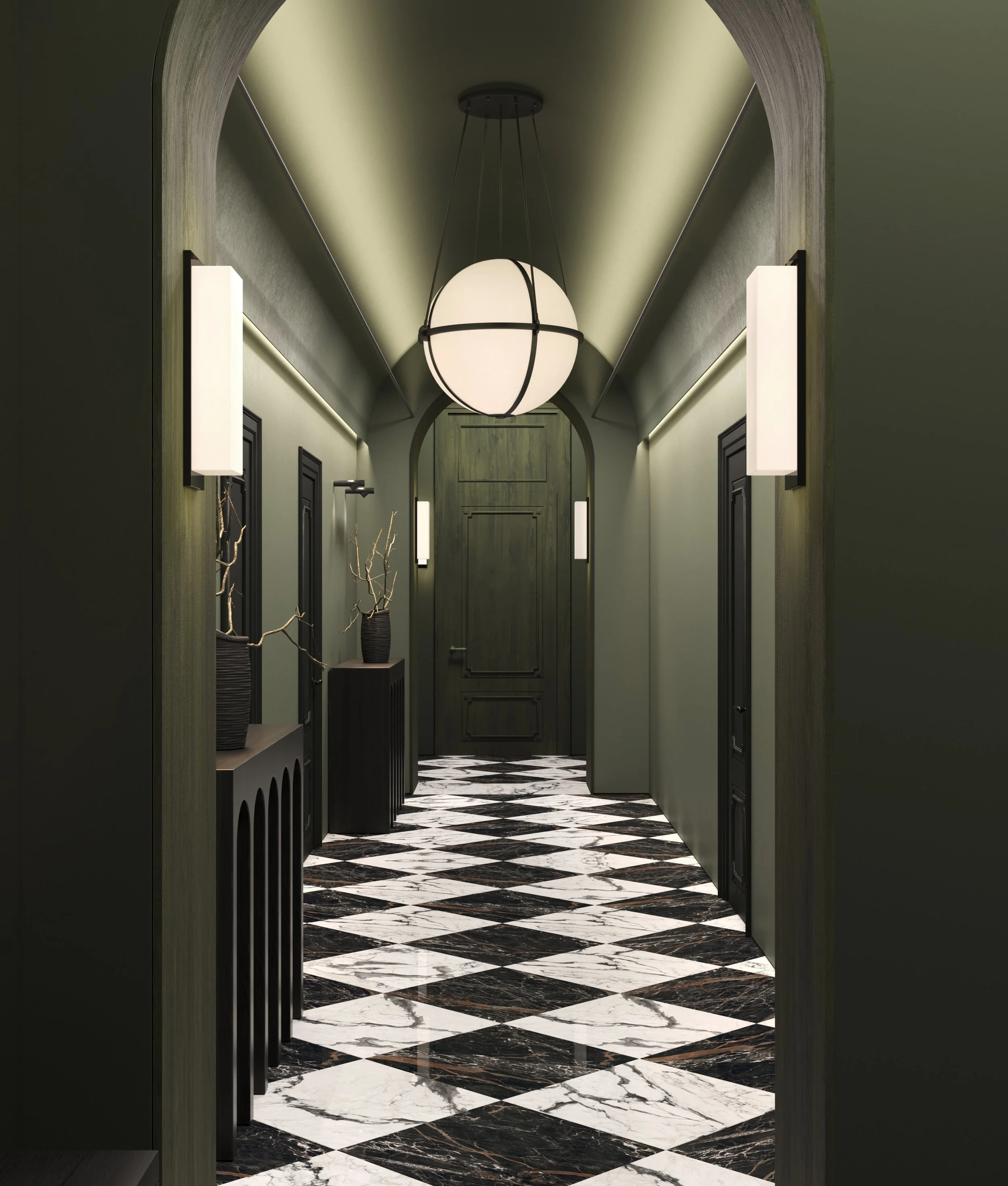 Проект квартиры в историческом здании на Неглинной