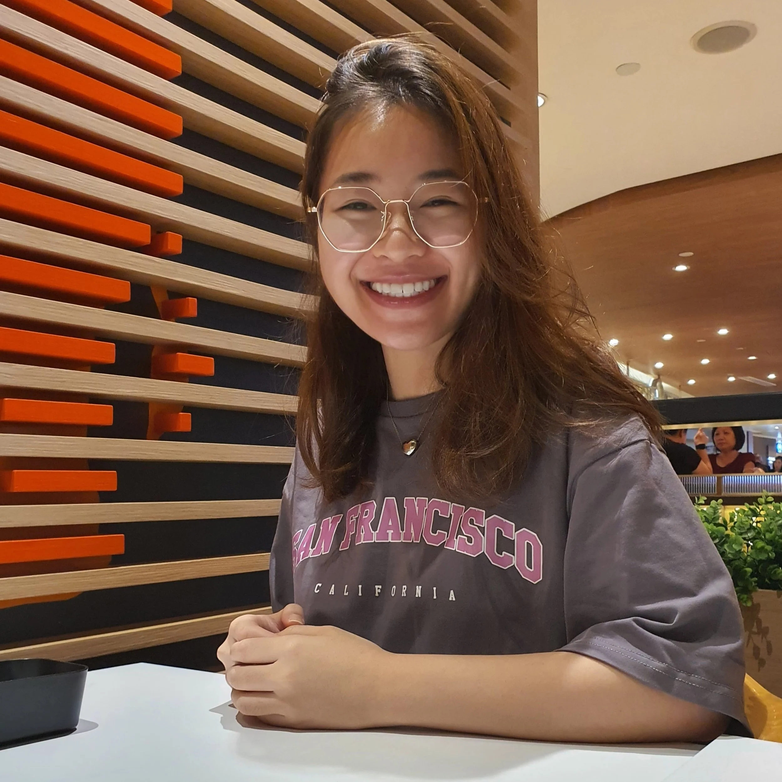 Janka, founder of FedwithMatcha, a Singapore home-based matcha bakery specializing in ceremonial-grade matcha bakes.