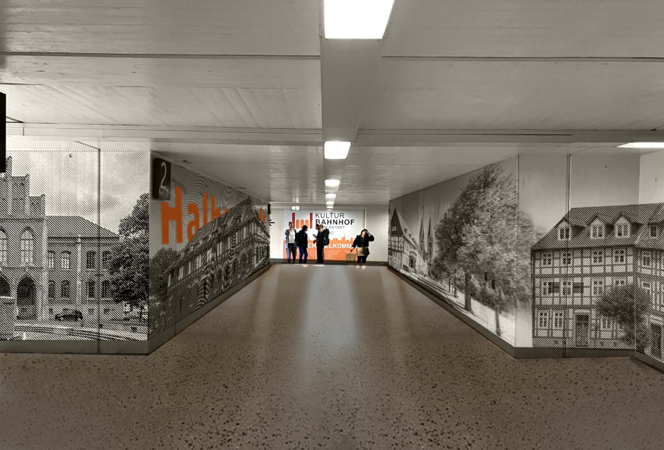 Bahnhof Halberstadt: Nachher