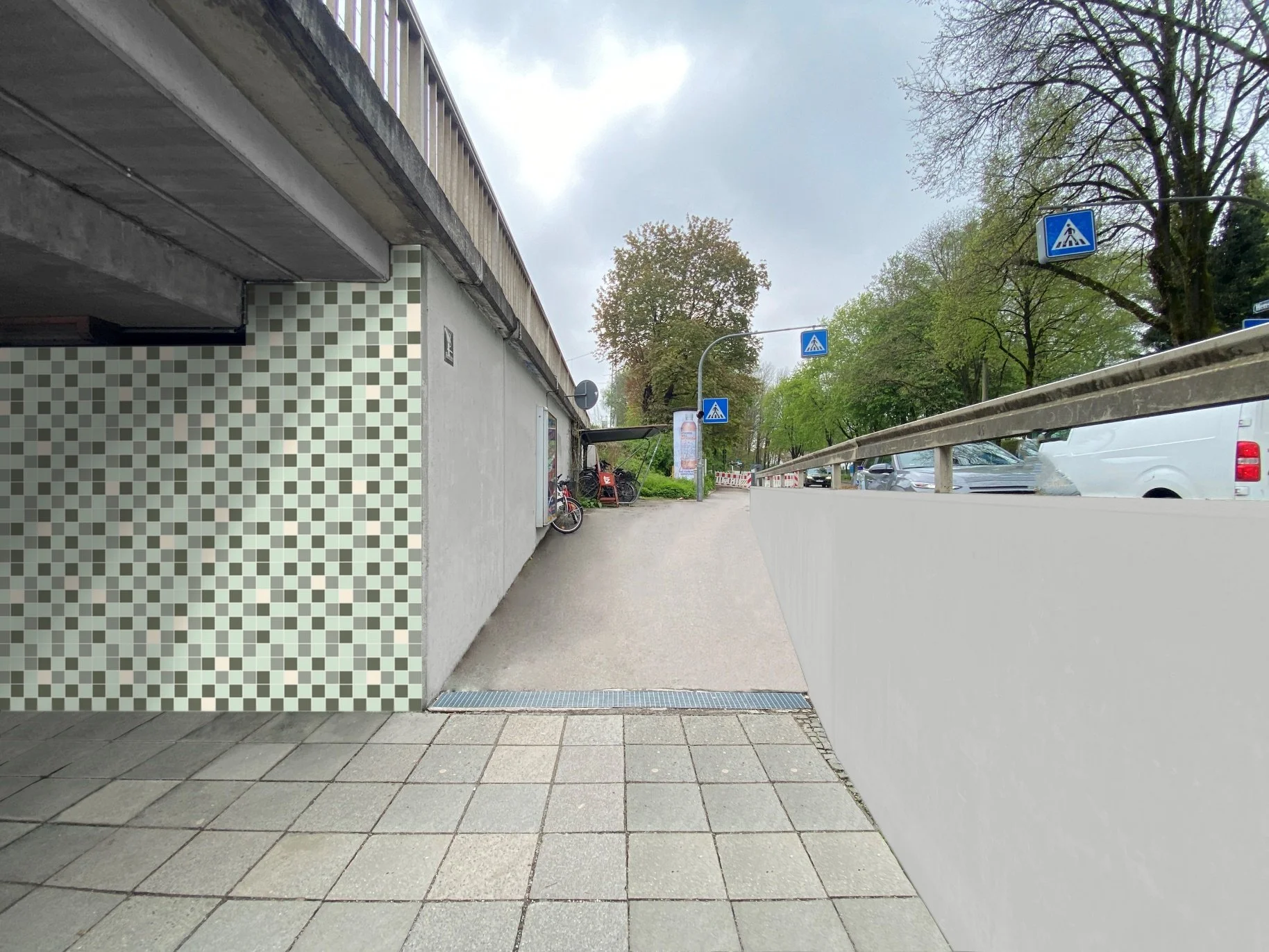 Bahnhof Lochhausen: Nachher