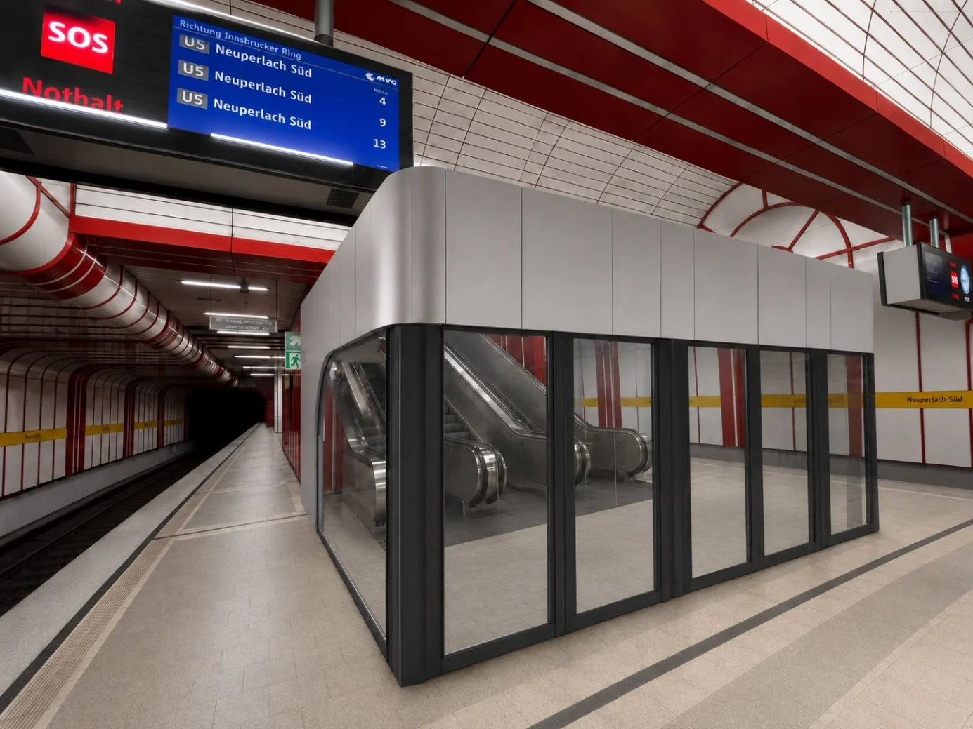 Brandschutztechnische Einhausung am U-Bahnhof Ostbahnhof, München