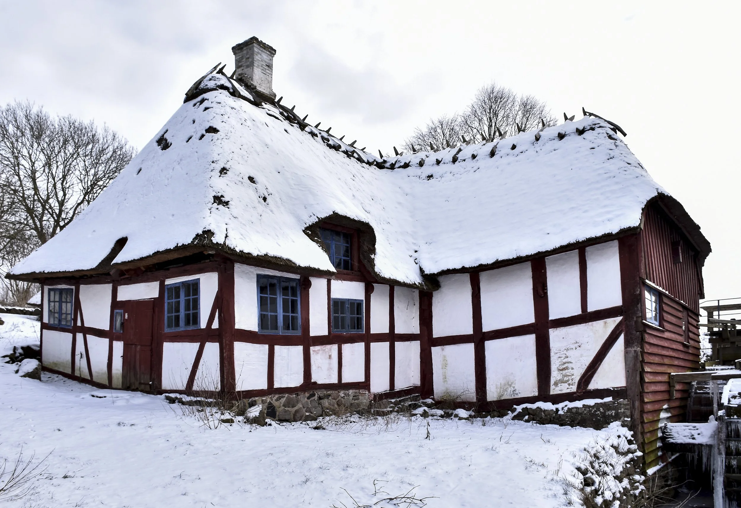 Kaleko Mølle i december