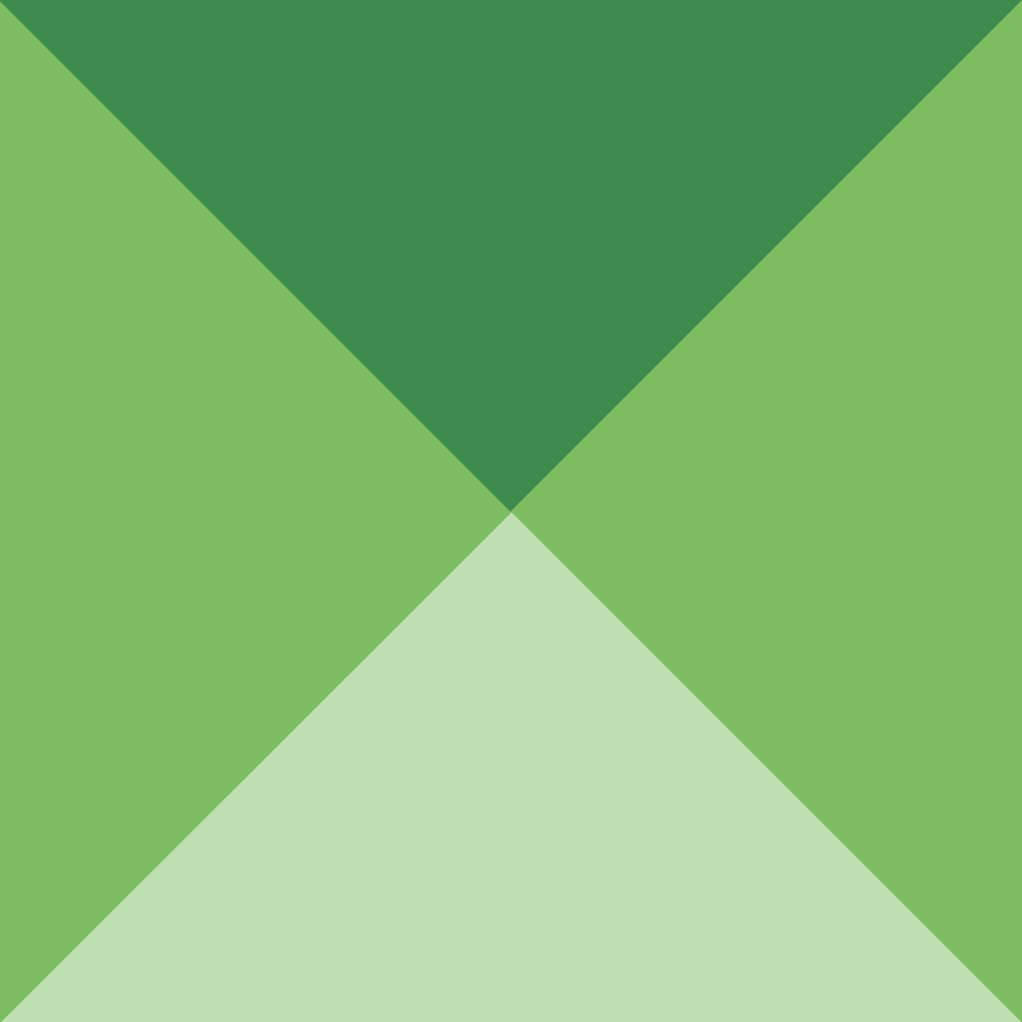 Abstract geometric pattern with green shades forming overlapping triangles and diamonds.