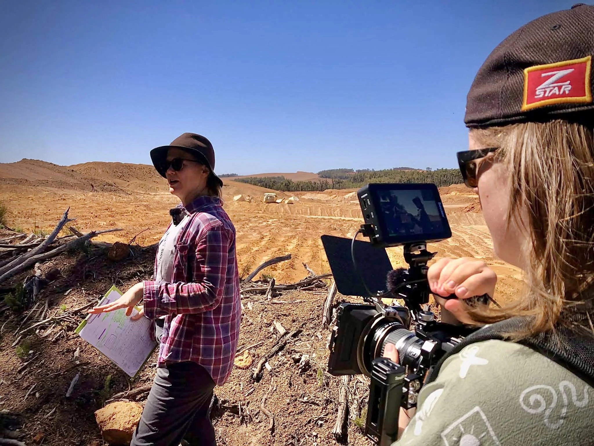 Baldivis TImes FIlming Jarrahdale Forest Protectors BTS.jpg