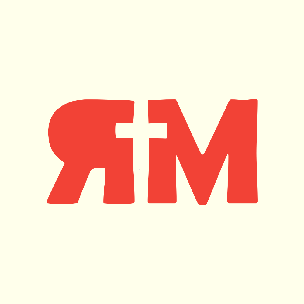 Red H&M logo on a light background.