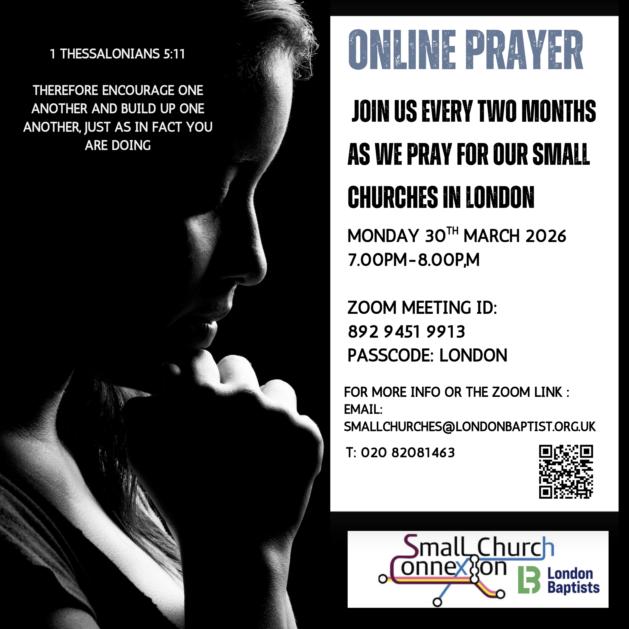 Online Prayer, 30 March  2026 