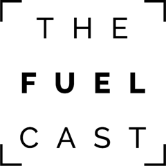 Text reading 'THE FUTURE OF FUBU' in pixelated style.